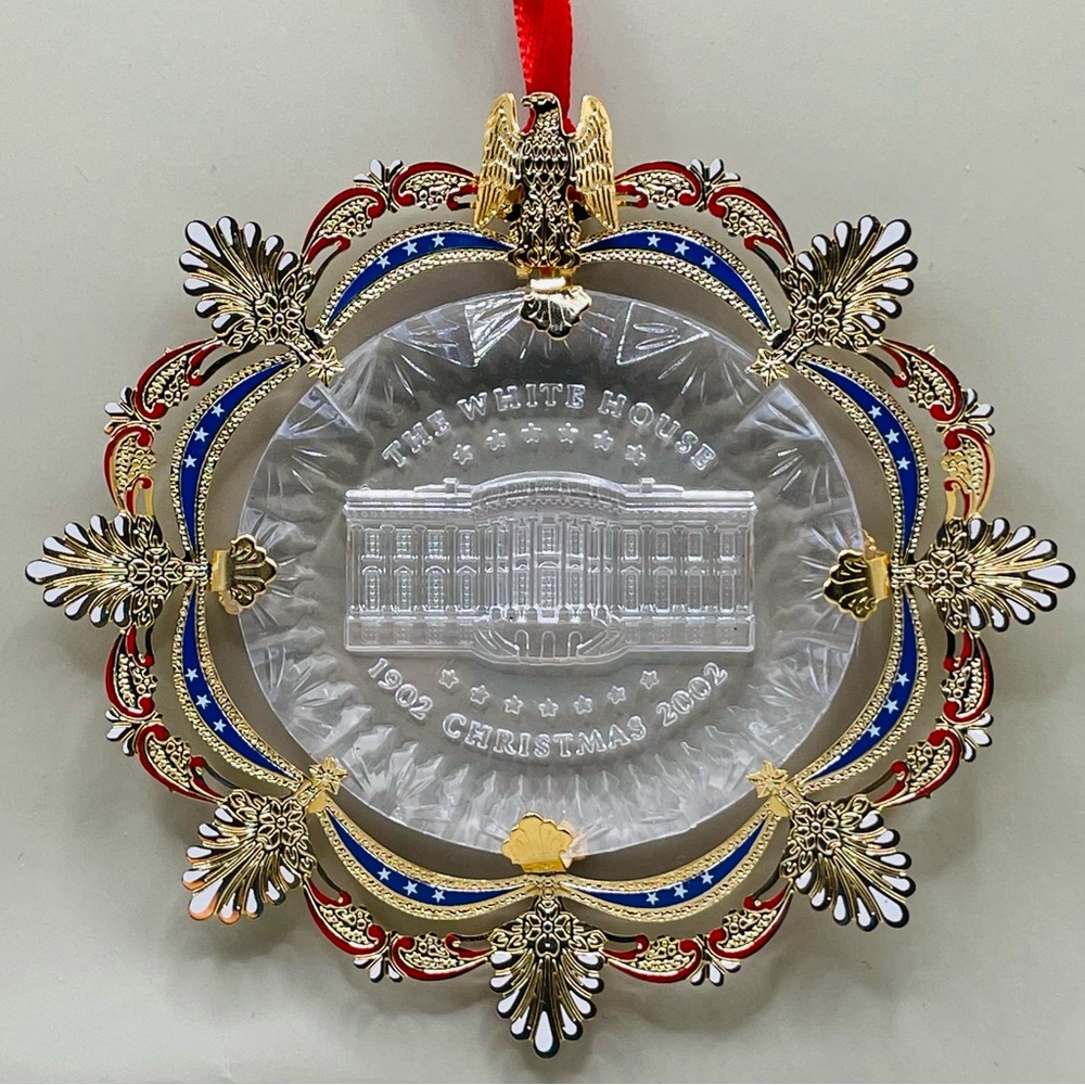 2002 White House Historical Association Christmas Tree Ornament